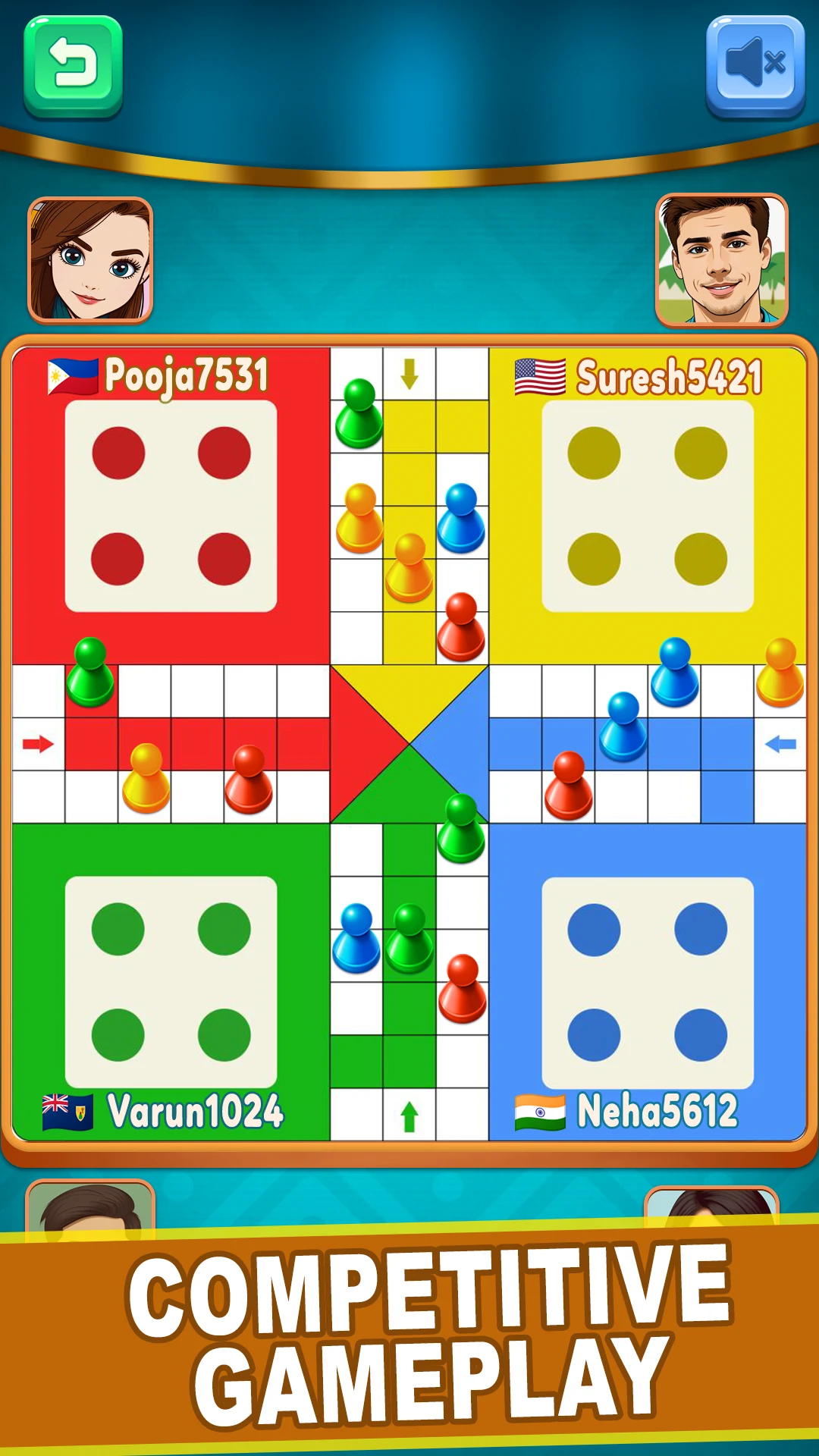 Ludo Gem - Online Multiplayer screenshot