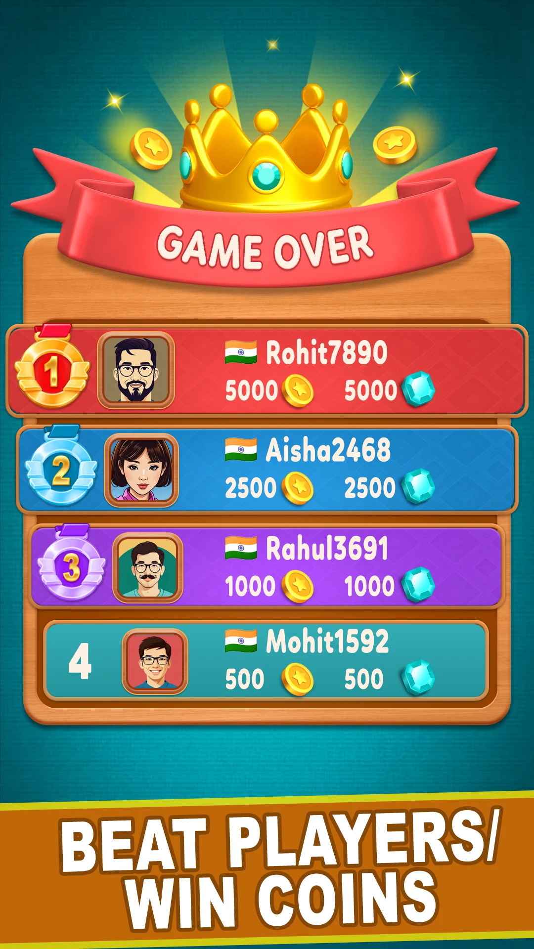 Ludo Gem - Online Multiplayer screenshot